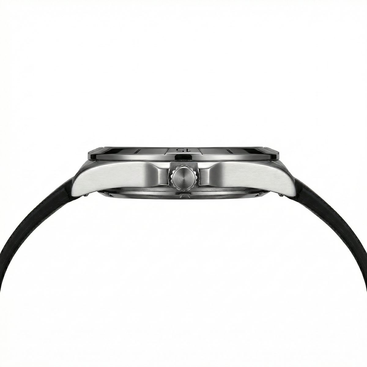 Sport Silver Silicone Strap Watch